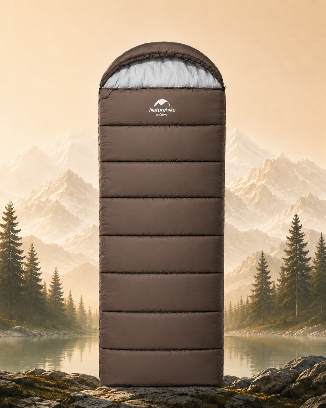 Sac De Couchage - Léger Et Chaud Pour Camping, Randonnée et Trekking Outdoor - VaelDorm