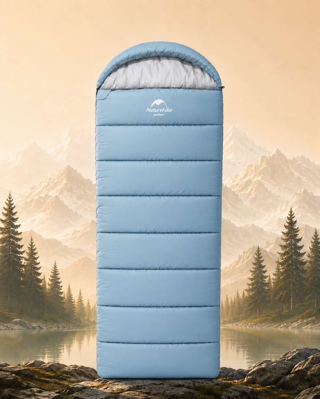Sac De Couchage - Léger Et Chaud Pour Camping, Randonnée et Trekking Outdoor - VaelDorm