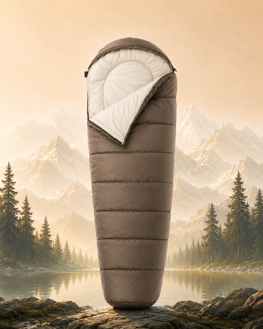 Sac De Couchage - Momie 4 Saisons pour Camping et Randonnée Outdoor - VaelDorm