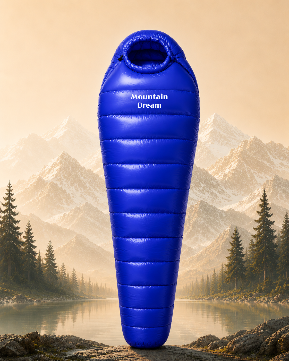Sac De Couchage - Haute Performance Grand Froid Momie en Duvet d'Oie 4 Saisons - VaelDorm