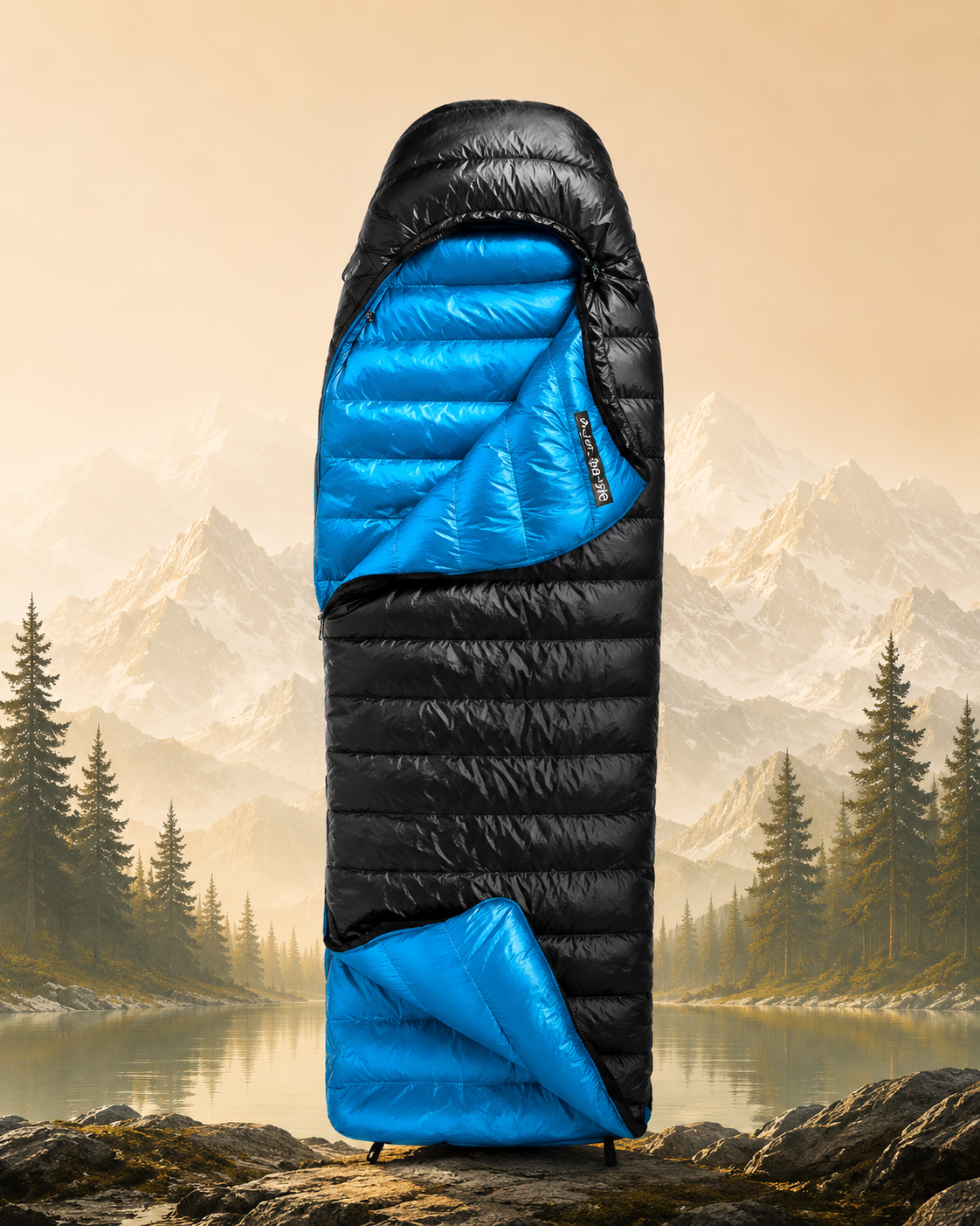 Sac De Couchage - Ultra-Léger Et Chaud En Duvet De Canard Pour Outdoor Et Bivouac - VaelDorm