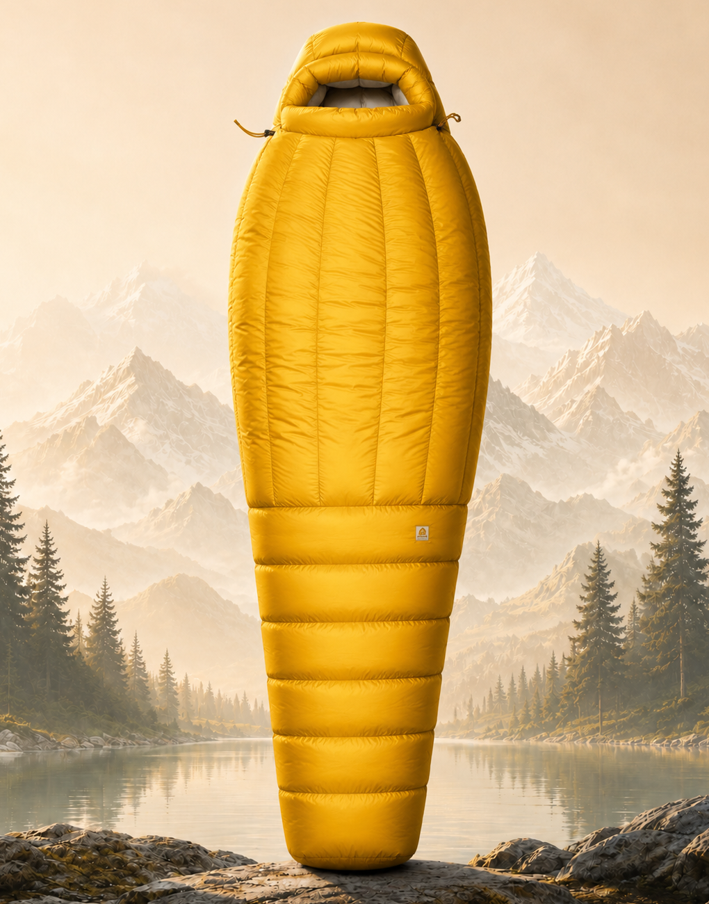 Extreme Cold Sleeping Bag - High-Performance Ultra-Light Down Mummy Bag for Hiking and Trekking - VaelDorm