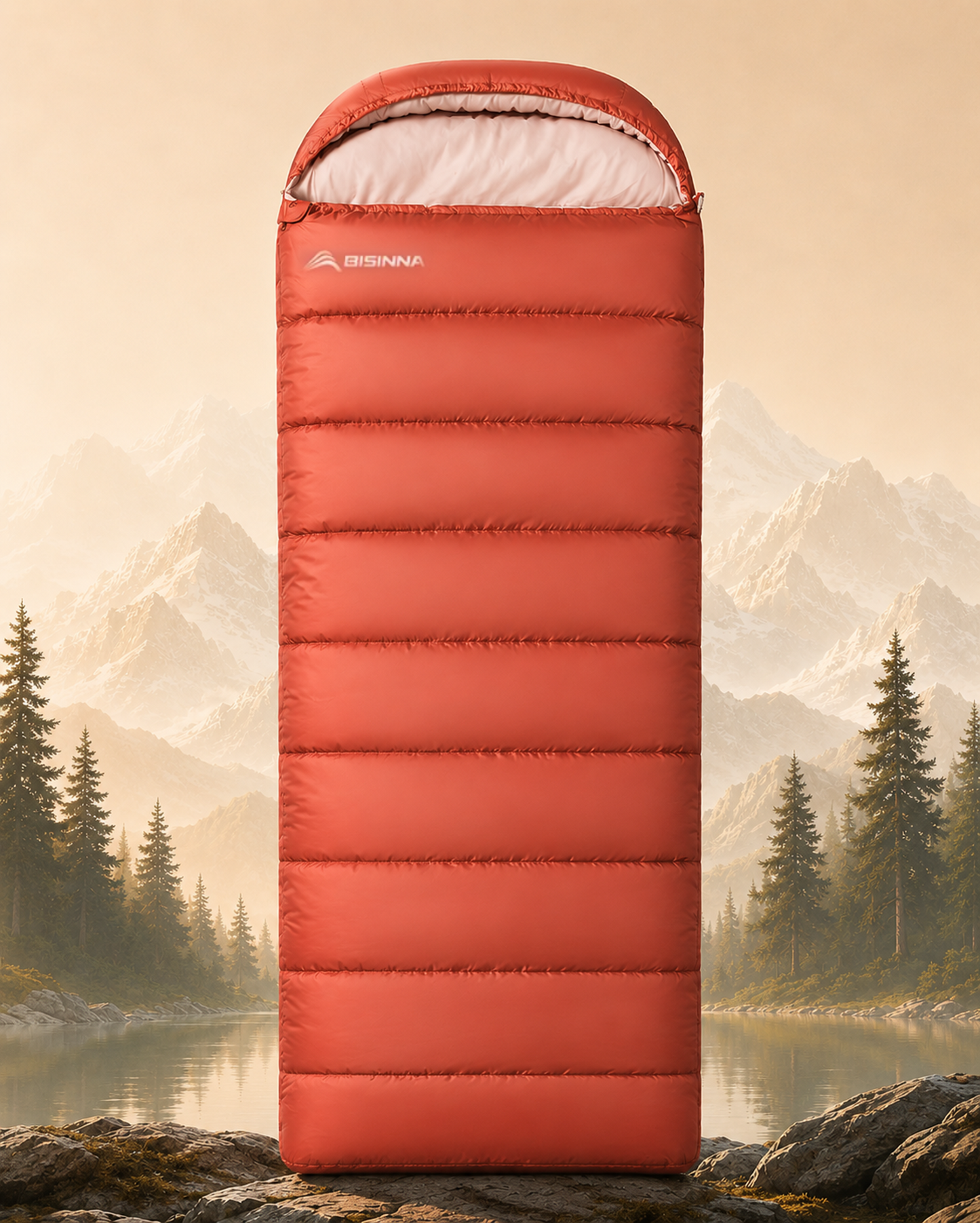 Sac De Couchage - Grand Format Large Et Confortable Pour Camping Et Voyage - VaelDorm