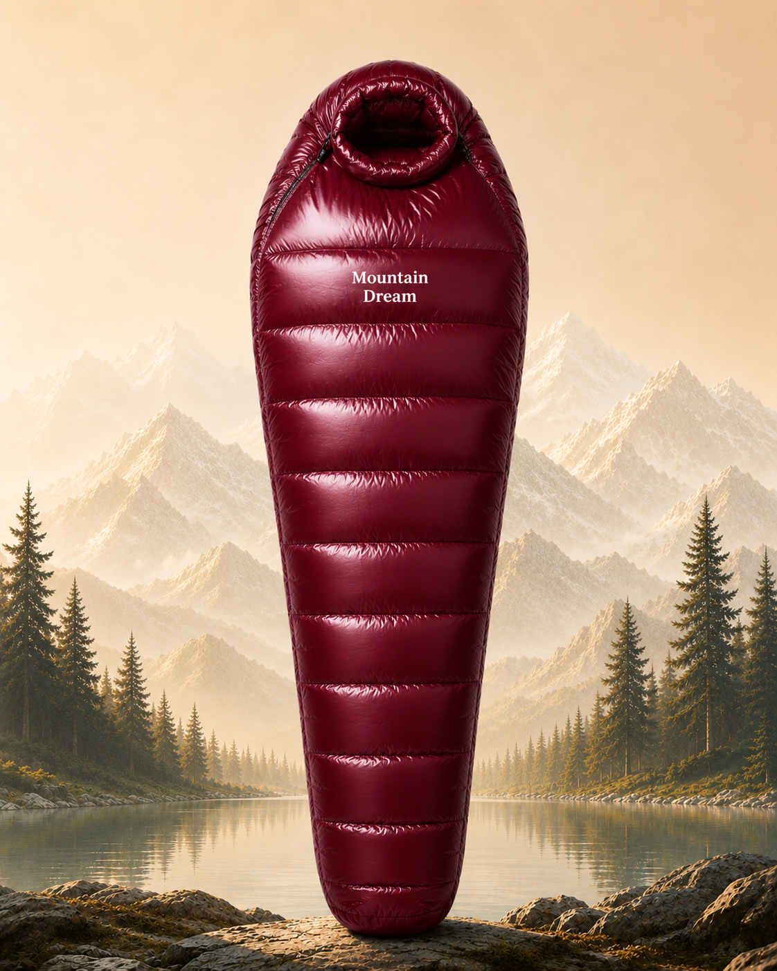 Sac De Couchage - Haute Performance Grand Froid Momie en Duvet d'Oie 4 Saisons - VaelDorm